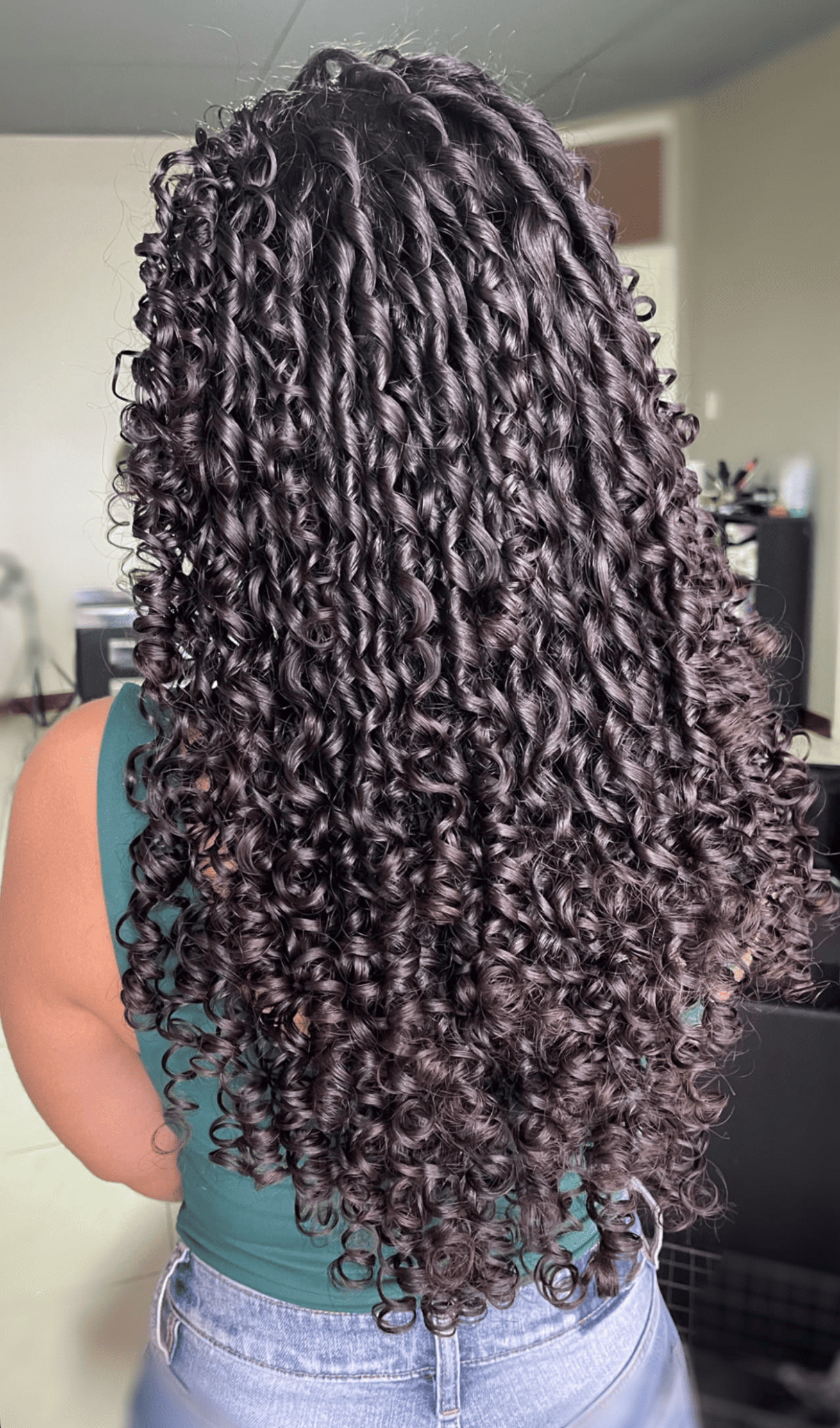 Curly hair styling by Curl Babes
